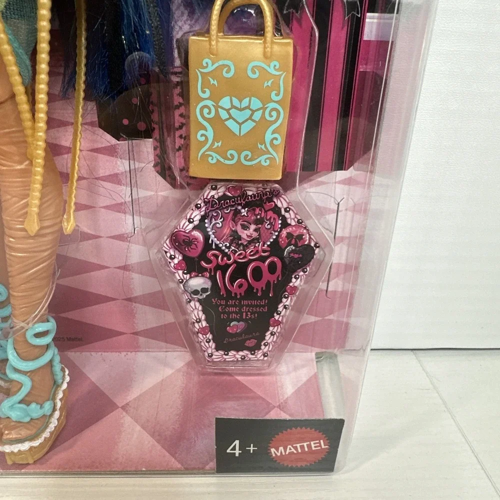 Monster High Doll Cleo D'Nile Scary Sweet Birthday Gold Party Dress 2025 BNIB